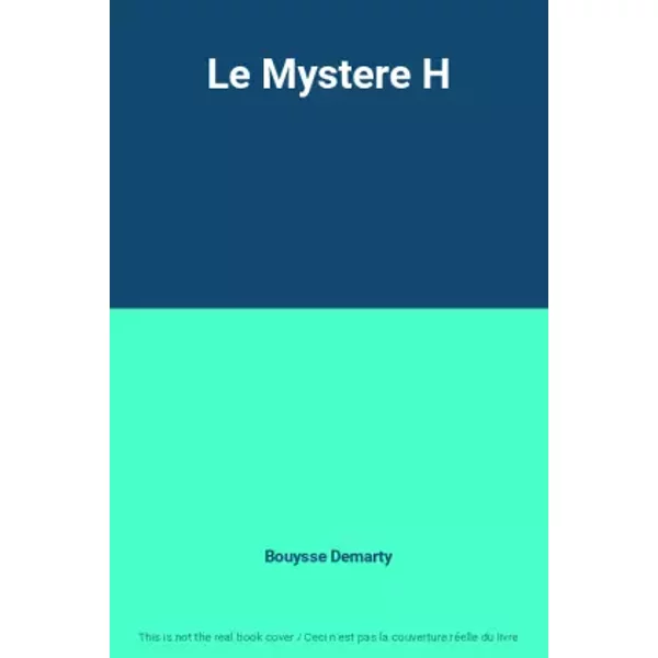 Le Mystere H - Bouysse Demarty-image