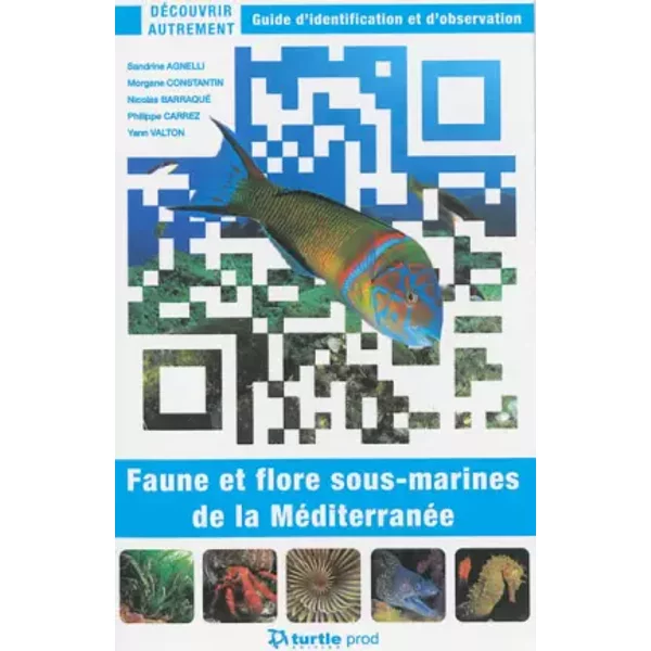 Faune et flore sous-marines de la Méditerranée: Guide d'identification et d'observation - Sandrine Agnelli, Morgane Constantin, Nicolas Barraqué, Philippe Carrez, Yann Valton