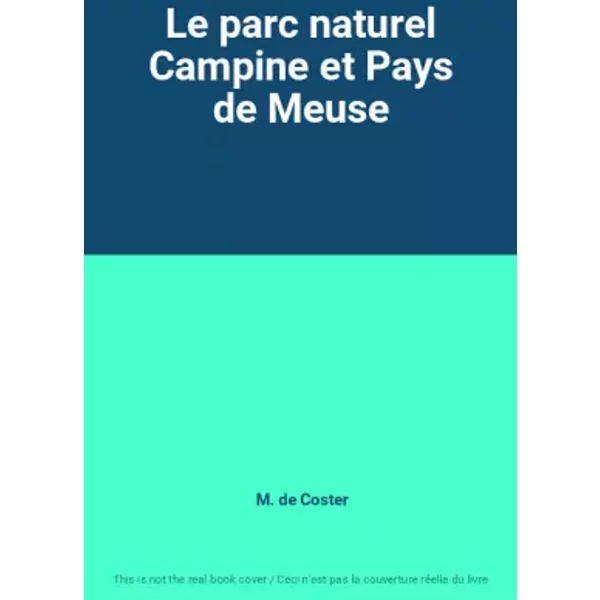 Le Parc Naturel Campine Et Pays De Meuse - M. De Coster-image