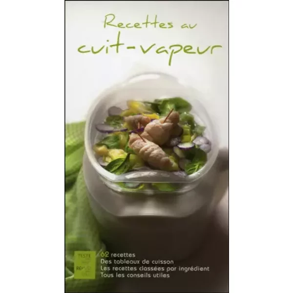 Recettes Au Cuit-Vapeur - 62 Recettes - Sandra Lucchini-image