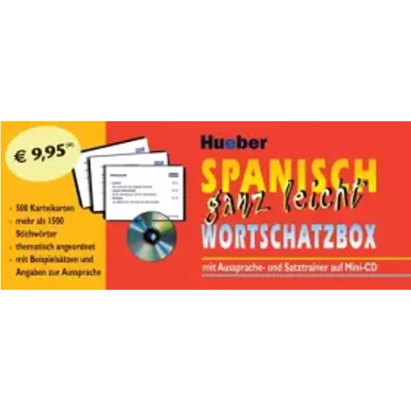 Spanisch ganz leicht. Wortschatzbox. Mit Aussprache- und Satztrainer auf Mini-CD