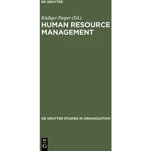 Human Resource Management: An International Comparison - Rudiger Pieper-image