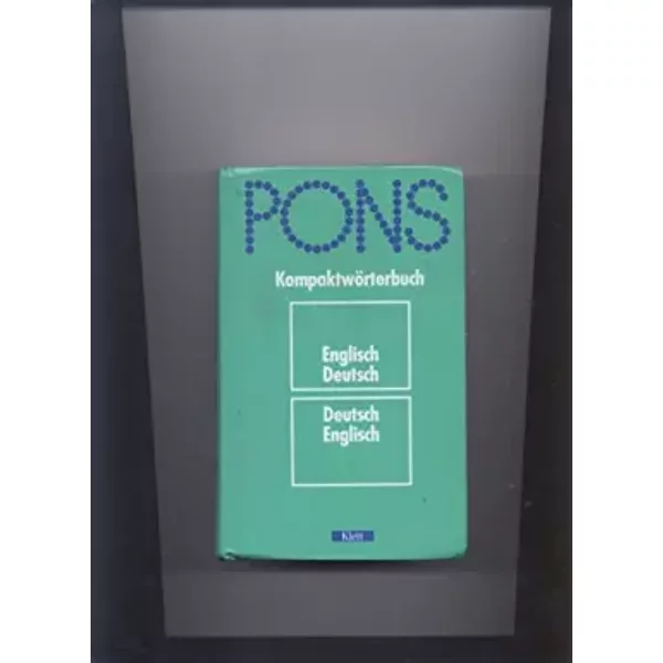 Pons Kompaktworterbuch English-German/German-English New Edition-image