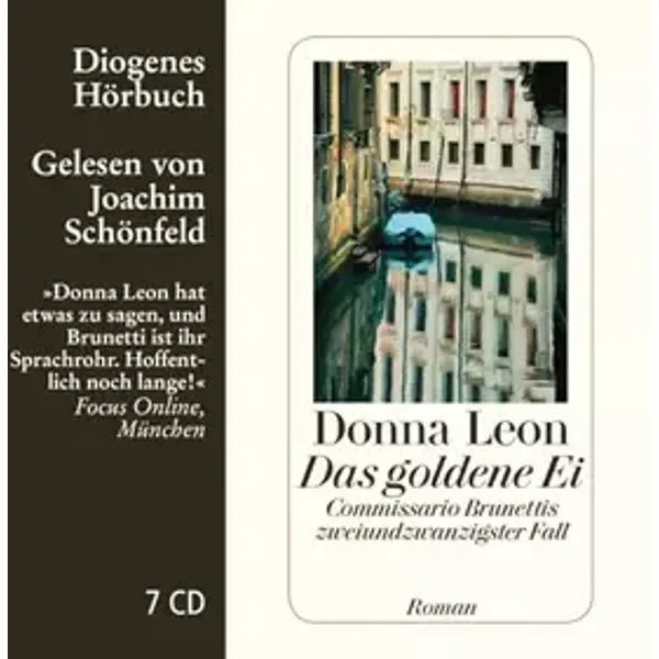 Das goldene Ei: Commissario Brunettis zweiundzwanzigster Fall - Donna Leon