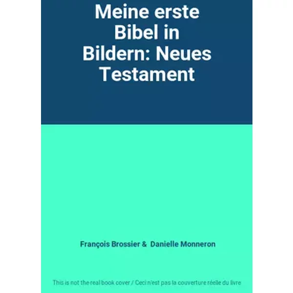 Meine erste Bibel in Bildern: Neues Testament - François Brossier, Danielle Monneron