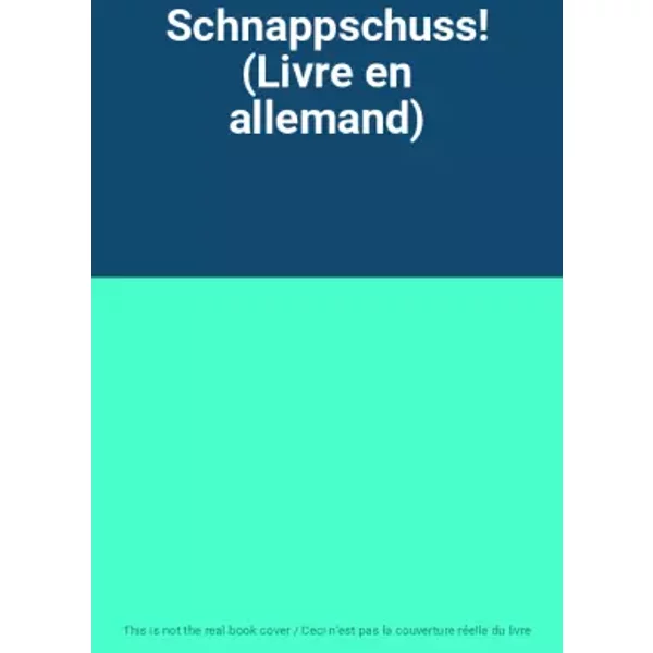 Schnappschuss! (Livre En Allemand)-image