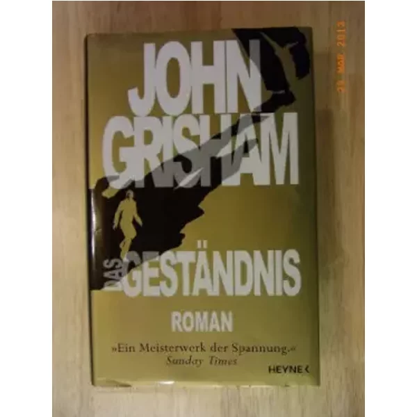 Das GestäNdnis: Roman - John Grisham-image