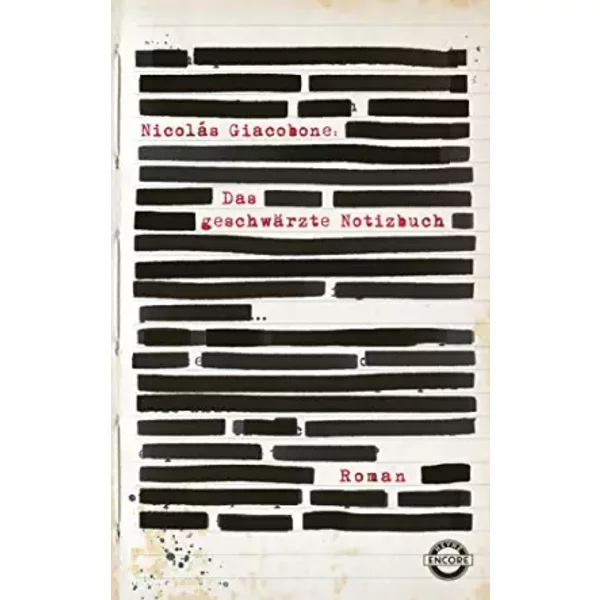 Das geschwärzte Notizbuch: Roman - Nicolas Giacobone