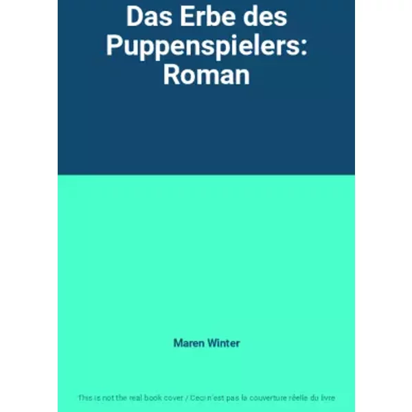 Das Erbe Des Puppenspielers: Roman - Maren Winter-image