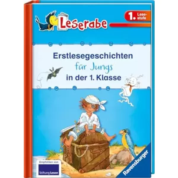Erstlesegeschichten FüR Jungs In Der 1. Klasse - Leserabe 1. Klasse - Erstlesebuch FüR Kinder Ab 6 Jahren: Piratengeschichten; Geisteralarm! - Martin Klein, Leopé-image