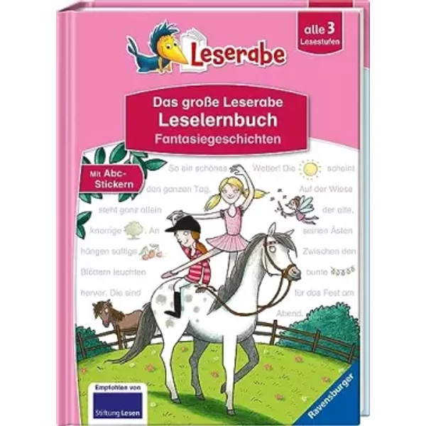Das GroßE Leserabe Leselernbuch: Fantasiegeschichten - Leserabe Ab Der 1. Klasse - Erstlesebuch FüR Kinder Ab 5 Jahren - Ingrid Uebe, Julia BreitenöDer, Barbara Peters-image