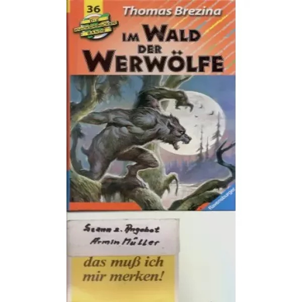 Die Knickerbocker-Bande, Bd.36, Im Wald Der WerwöLfe - Thomas Brezina-image