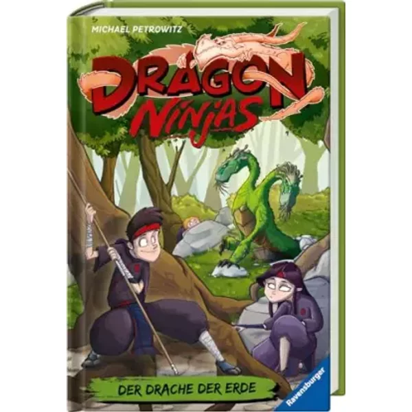 Dragon Ninjas, Band 4: Der Drache der Erde | Drachenstarkes Kinderbuch ab 8 Jahre | Cooles Geschenk für Jungs und Mädchen - Michael Petrowitz
