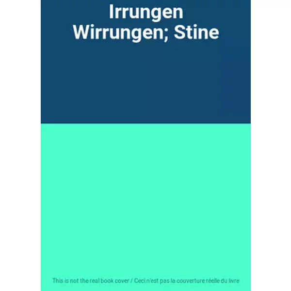 Irrungen Wirrungen; Stine