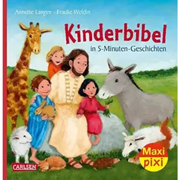 Kinderbibel in 5-Minuten-Geschichten - Annette Langen