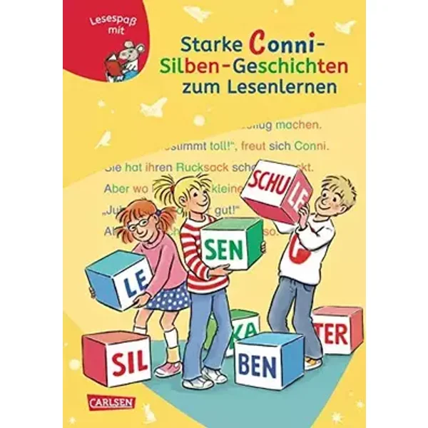 LESEMAUS zum Lesenlernen Sammelbände: Starke Conni Silben-Geschichten zum Lesenlernen - Julia Boehme