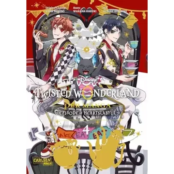 Twisted Wonderland: Der Manga – Episode of Heartslabyul 4: Magischer Fantasy-Manga inspiriert von den Disney-Bösewichten - Yana Toboso, Sumire Kowono, Disney, Wakana Hazuki