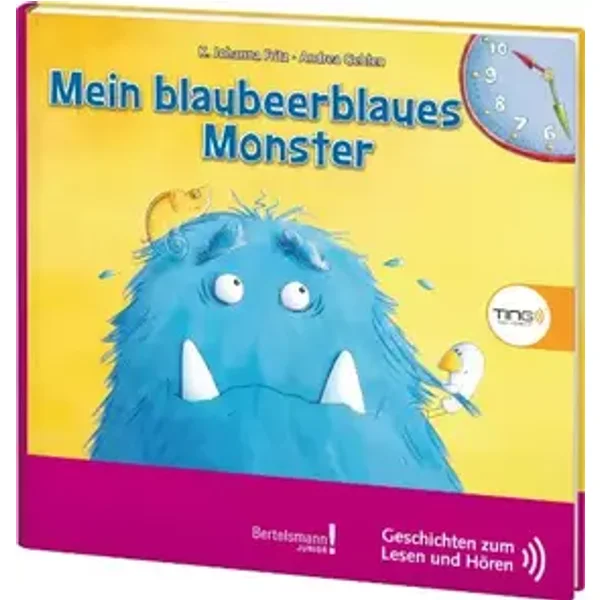 TING Mein blaubeerblaues Monster: Geschichten zum Lesen und Hören - Andrea Gehlen