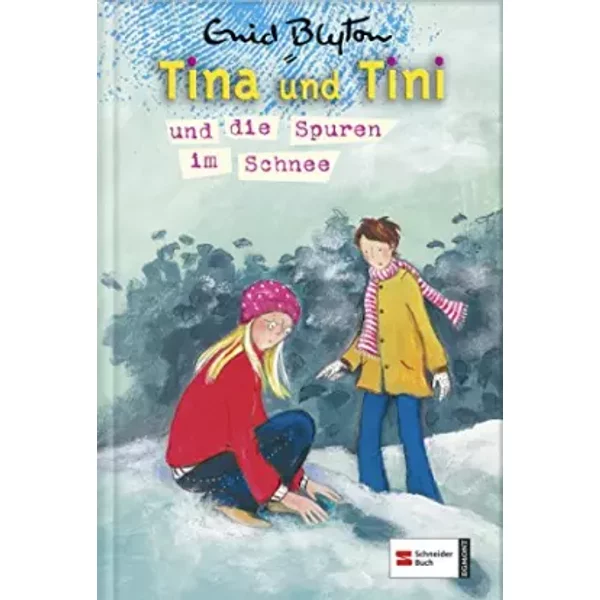 Tina Und Tini, Band 12: Tina Und Tini Und Die Spuren Im Schnee - Enid Blyton-image