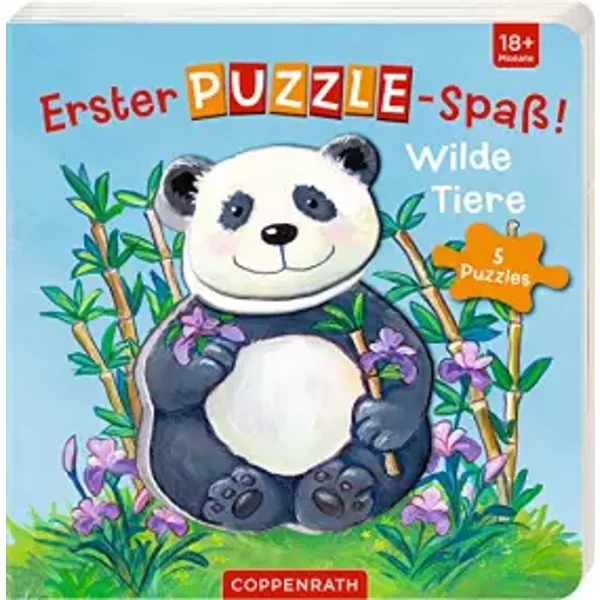 Erster Puzzle-Spaß! Wilde Tiere - Unknown Author-image