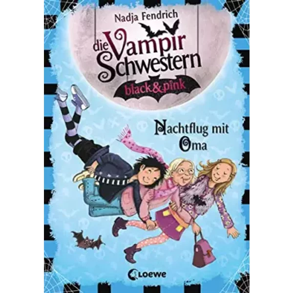 Die Vampirschwestern Black & Pink (Band 5) - Nachtflug Mit Oma: Lustiges Fantasybuch FüR Vampirfans - Nadja Fendrich, Dagmar Henze-image