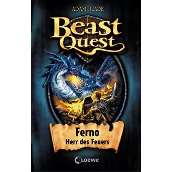 Beast Quest 01. Ferno, Herr Des Feuers - Adam Blade-image