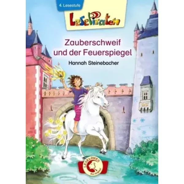 Lesepiraten - Zauberschweif Und Der Feuerspiegel: Erstlesebuch FüR MäDchen Und Jungen Ab 6 Jahre - Hannah Steinebacher-image