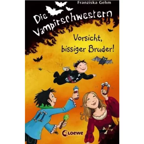 Die Vampirschwestern (Band 11) - Vorsicht, Bissiger Bruder!: Lustiges Fantasybuch FüR Vampirfans - Franziska Gehm-image