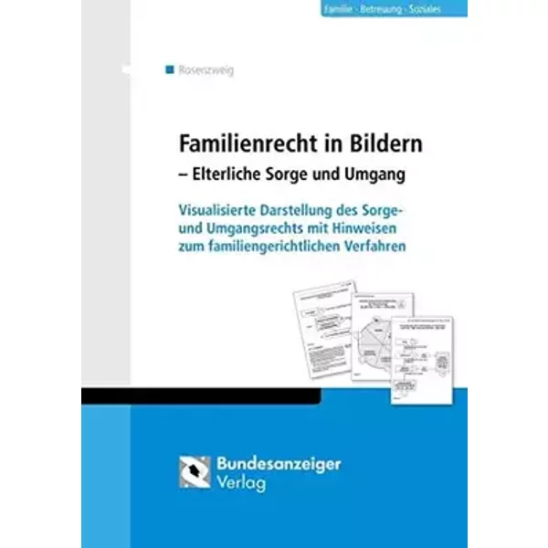 Familienrecht in Bildern - Elterliche Sorge und Umgang: Visualisierte Darstellung des Sorge- und Umgangsrechts mit Hinweisen zum familienger - Göntje Rosenzweig