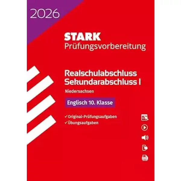 STARK Englisch - Realschulabschluss 2026 Niedersachsen - Prüfungsvorbereitung (Abschlussprüfungen)