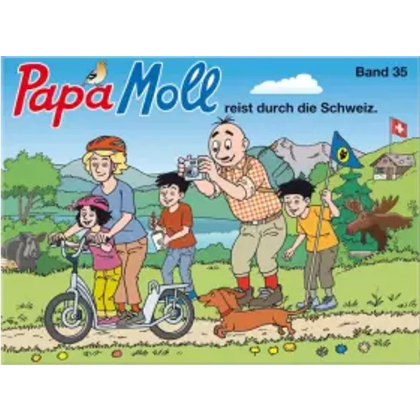 Papa Moll reist durch die Schweiz: Band 35 - Jürg Lendenmann