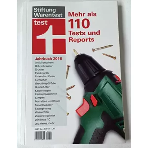 Test Jahrbuch 2016: Mehr Als 110 Tests Und Reports: Mehr Als 120 Tests Und Reports - Stiftung Warentest-image