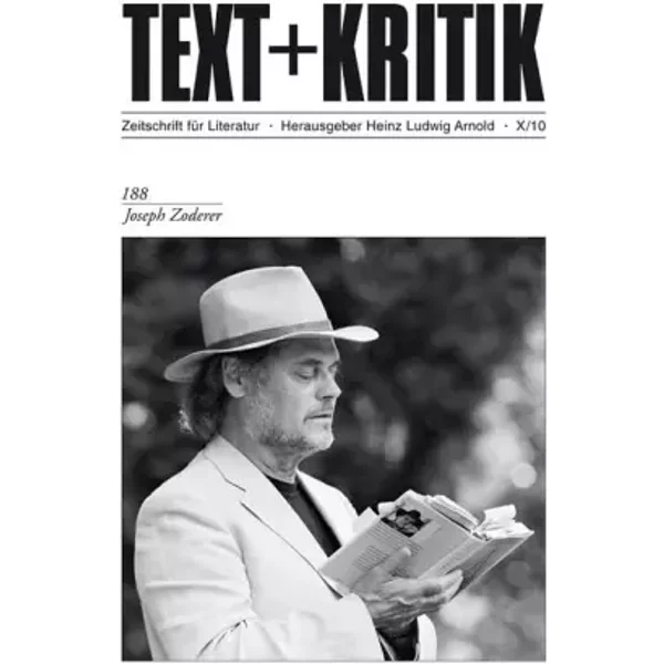Joseph Zoderer (TEXT+KRITIK) - Heinz Ludwig Arnold
