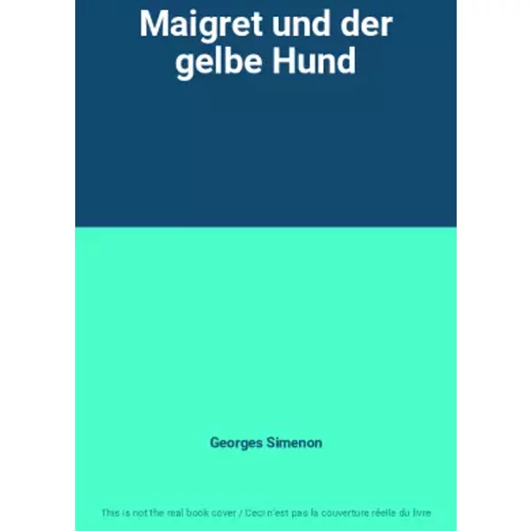 Maigret Und Der Gelbe Hund - Georges Simenon-image