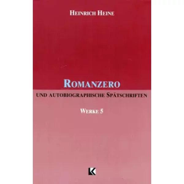 Heine: Romanzero - Heinrich Heine-image