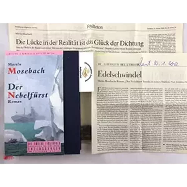 Der Nebelfürst. Die Andere Bibliothek - Martin Mosebach