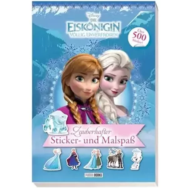 Disney Die Eiskönigin: Zauberhafter Sticker- und Malspaß: über 500 Sticker - Panini