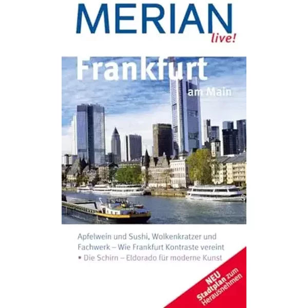 MERIAN live! Reiseführer Frankfurt am Main - Alexander Jürgs