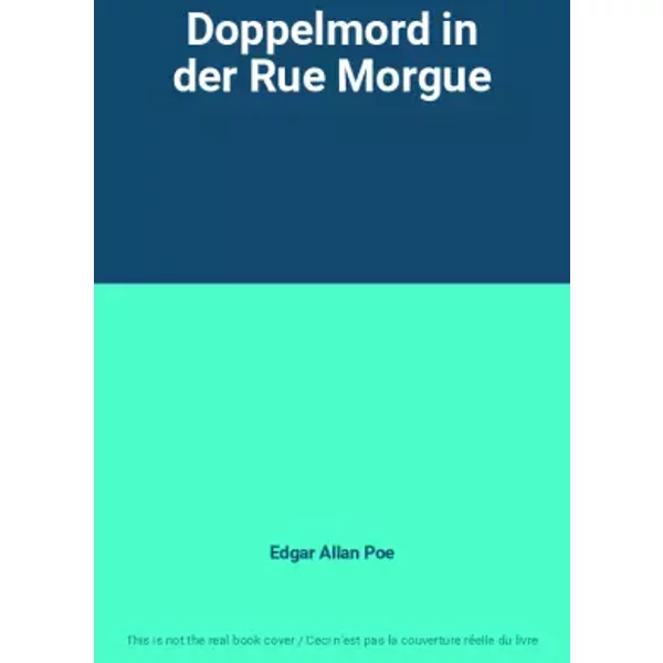 Doppelmord In Der Rue Morgue - Edgar Allan Poe-image