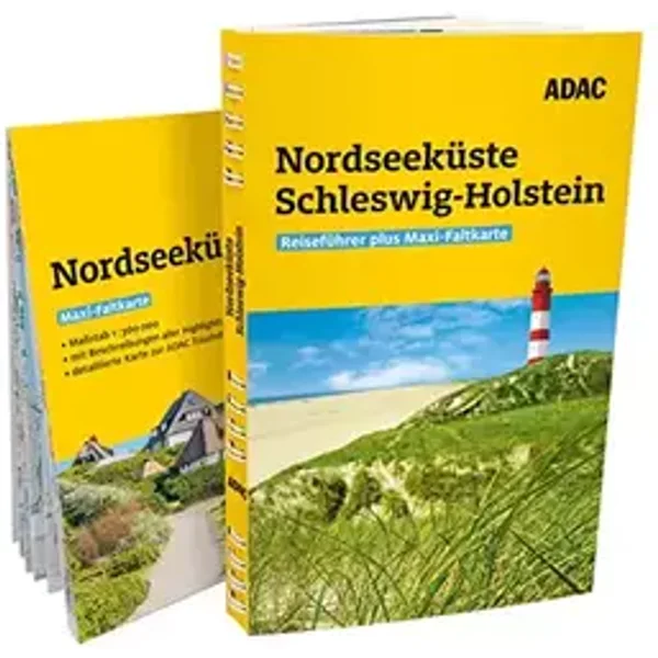 ADAC Reiseführer plus Nordseeküste Schleswig-Holstein mit Inseln: Mit Maxi-Faltkarte und praktischer Spiralbindung - Andrea Lammert, Randolf Leyk