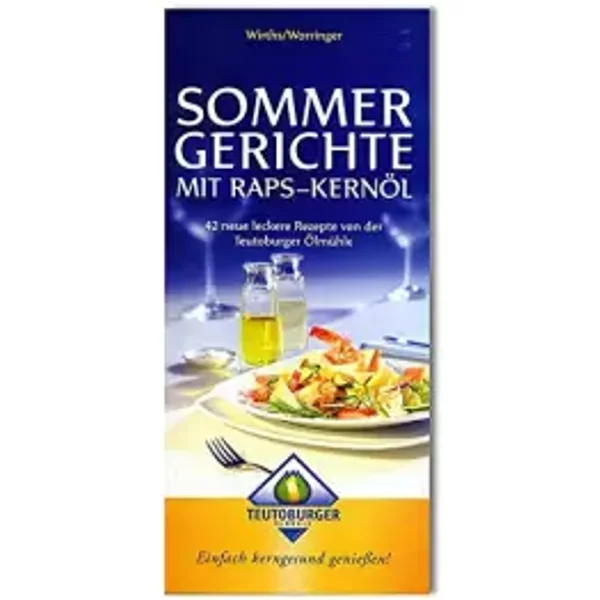 Sommergerichte mit Rapskernöl, Rezeptebuch von der Teuteburger Ölmühle, 1 St