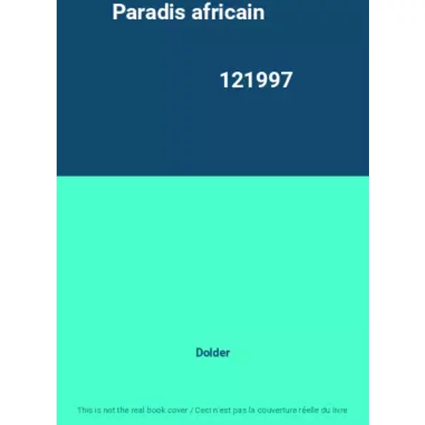 Paradis Africain 121997 - Dolder-image