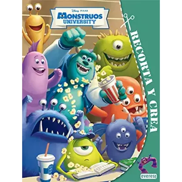 Monstruos University. Recorta Y Crea - Walt Disney Company Et Walt Disney Company-image