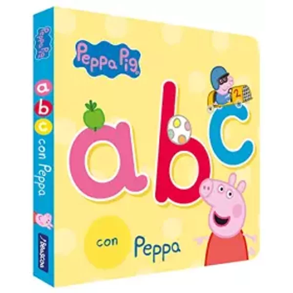 Peppa Pig. Libro De CartóN - Abc Con Peppa - Hasbro, Eone-image