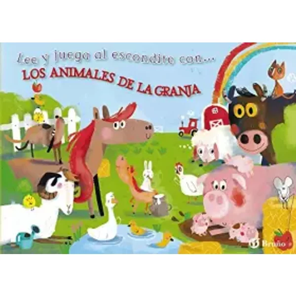 Lee y juega al escondite con... LOS ANIMALES DE LA GRANJA - Anton Poitier