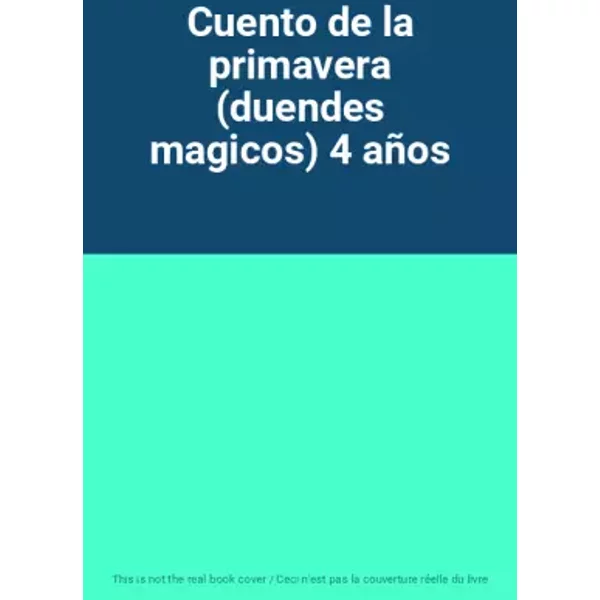 Cuento de la primavera (duendes magicos) 4 años