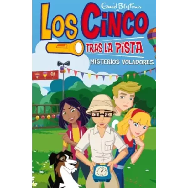 Los Cinco Tras La Pista 7. Misterios Voladores - Enid Blyton-image