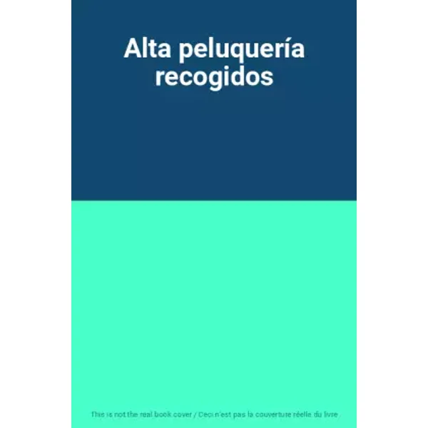 Alta peluquería recogidos