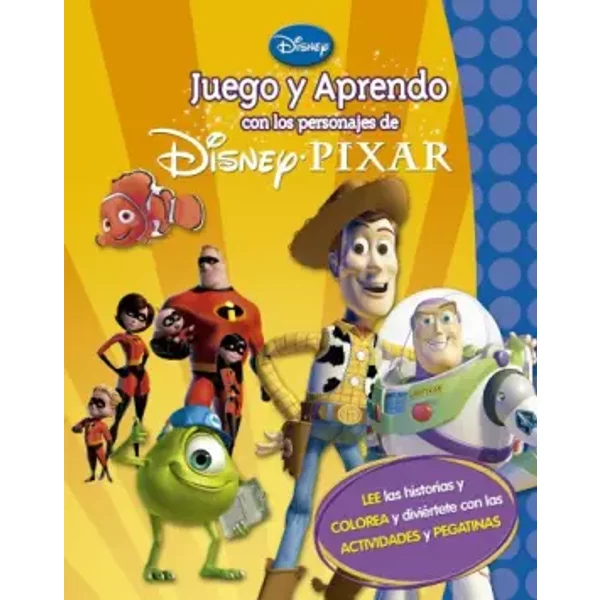Juego y aprendo con mis personajes favoritos de Disney Pixar - Disney