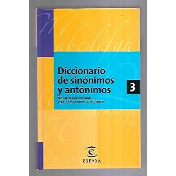 Diccionario De Sinonimos Y Antonimos - Varios-image